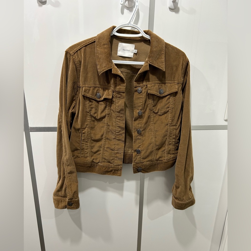 Talula Brown Corduroy Jean Jacket